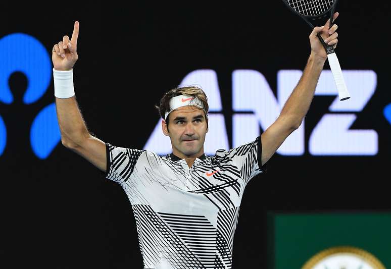 O tenista suíço Roger Federer