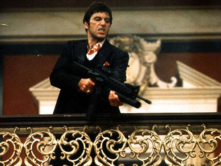 Cena de Al Pacino em 'Scarface'