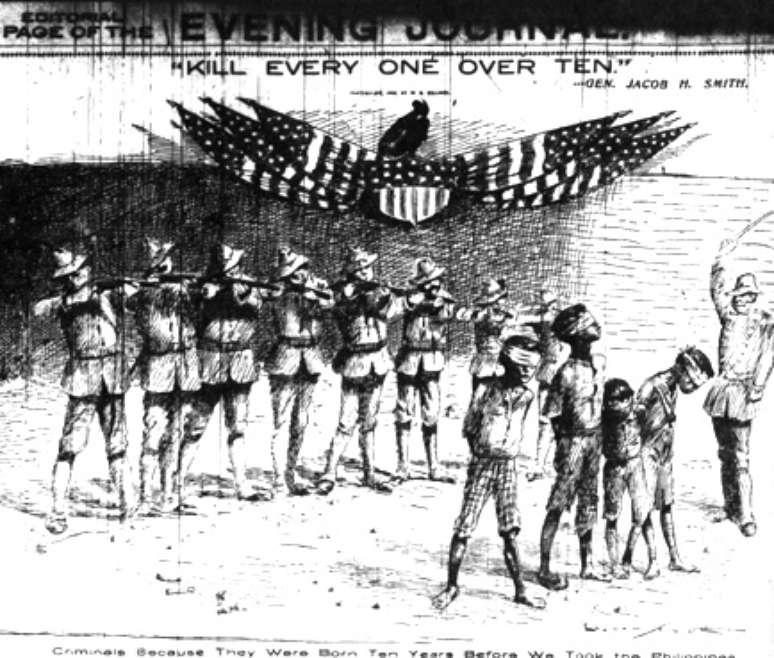 Fuzilamentos de nativos nas Filipinas