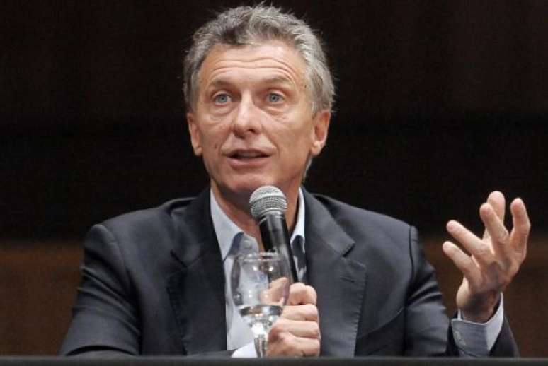 O presidente da Argentina, Maurício Macri