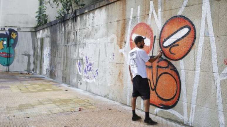 O grafite n&atilde;o vai ser reprimido em locais onde &eacute; autorizado
