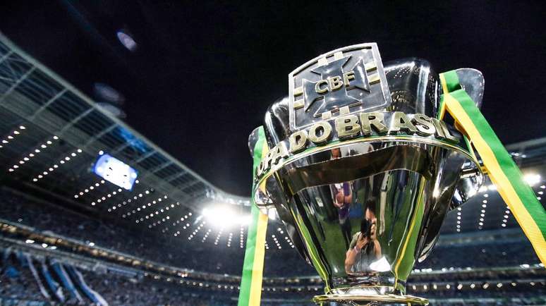 O troféu da Copa do Brasil