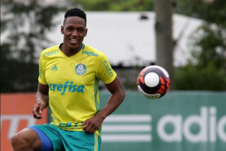 Yerry Mina tem contrato com o Palmeiras até metade de 2021 (Foto: Luis Moura/WPP)