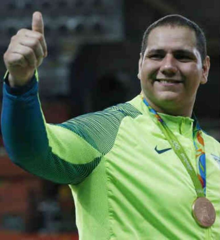 Baby conquistou o bronze na Rio-2016 na categoria acima de 100kg LANCE!