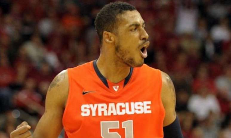 Fab Melo teve destaque pela Universidade de Syracuse (Foto: Divulgação)