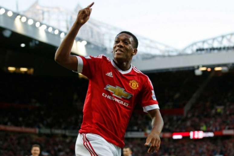 Martial deu uma assistência e fez um gol no último jogo do United (Foto: AFP PHOTO)