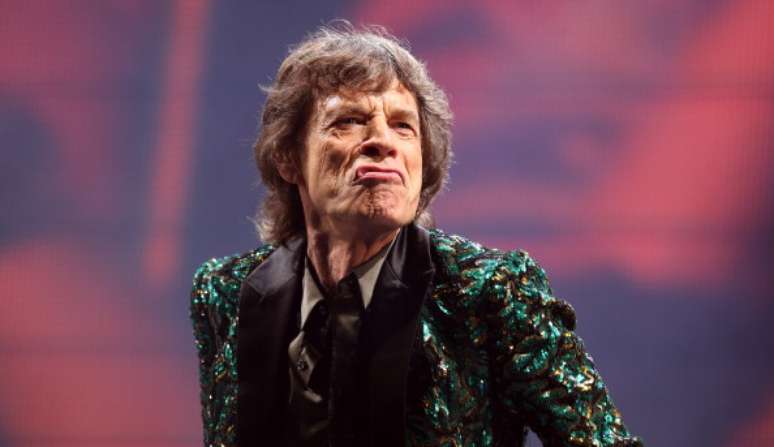 Mick Jagger, líder dos Rolling Stones
