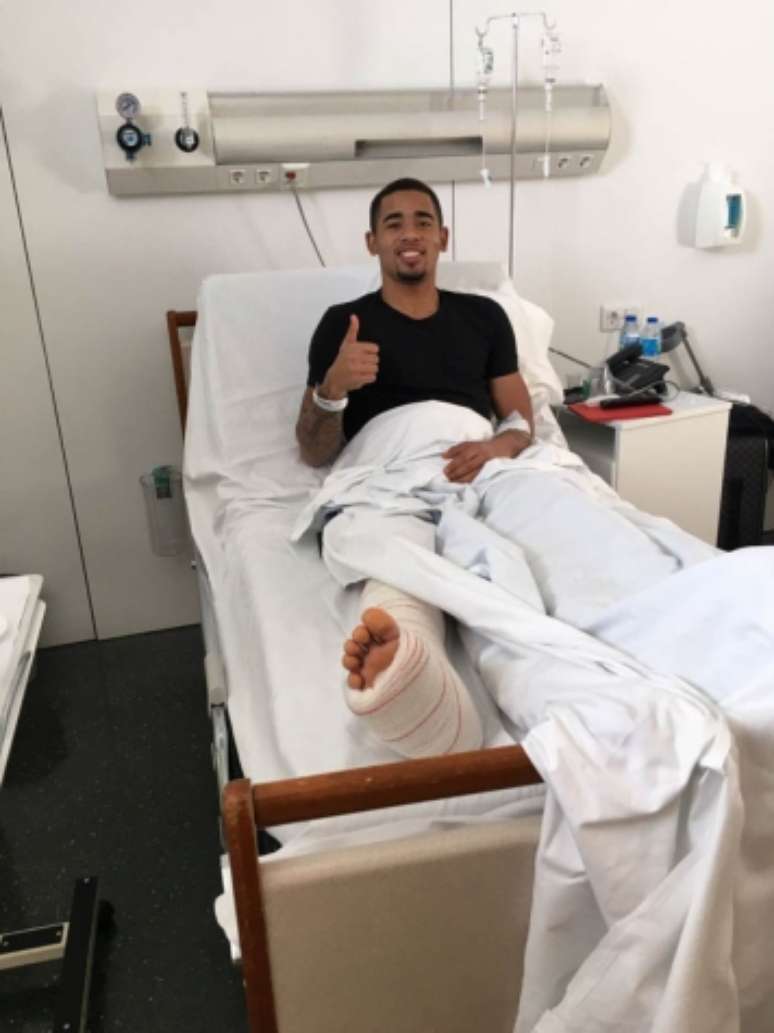 Gabriel Jesus passou por cirurgia (Foto: Divulgação / Manchester City)