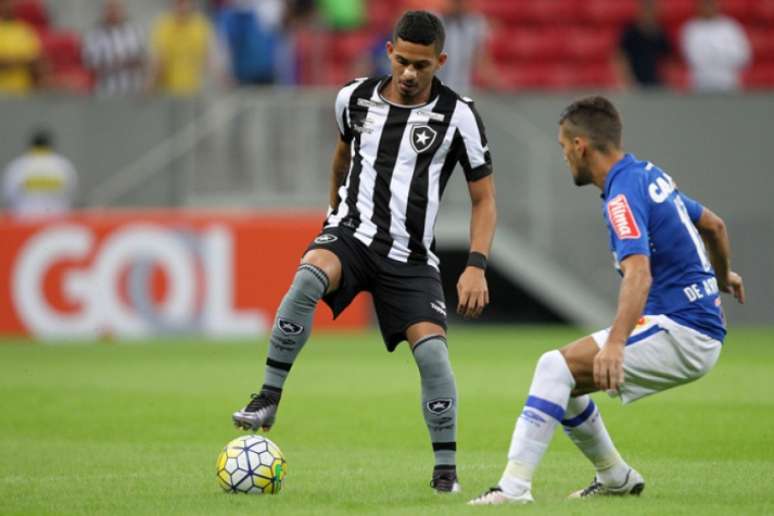 Diego durante sua passagem pelo Glorioso, no ano passado (Foto:Vitor Silva/SSPress/Botafogo)