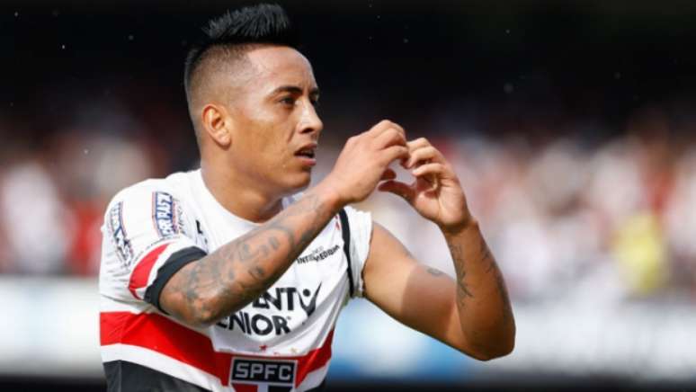 Cueva tem 34 jogos pelo São Paulo, com dez gols e oito assistências