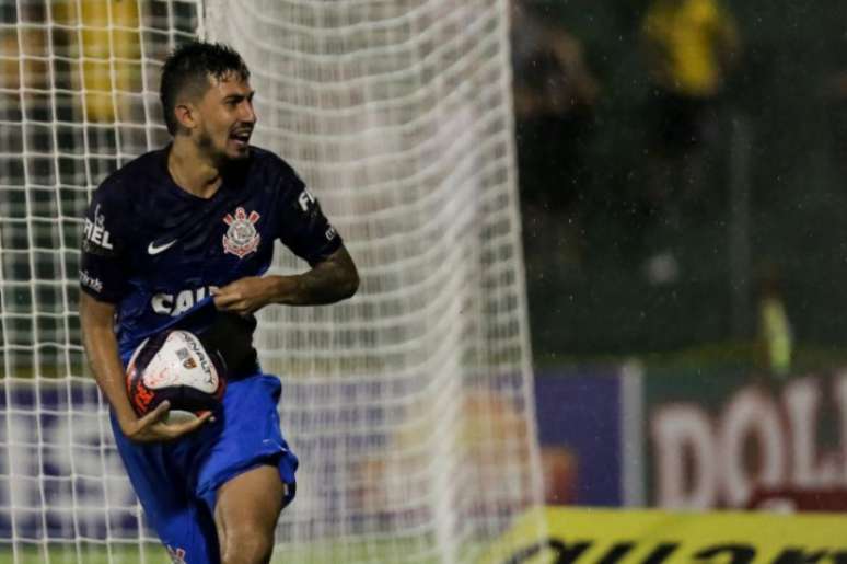 Pedro Henrique marcou o primeiro gol pelo Corinthians (Foto: Rodrigo Gazzanel/Ag. Corinthians)