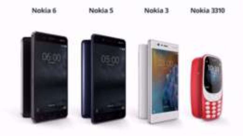 Nokia anunciou outros três modelos de celular com Android na conferência, mas o 3310 roubou a cena