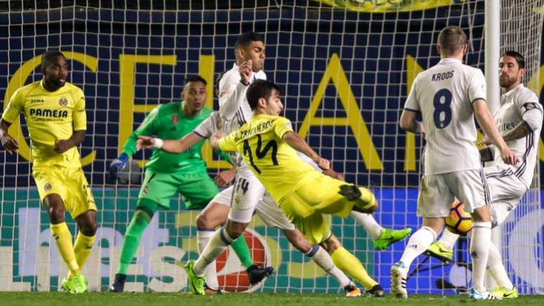 Real Madrid venceu o Villarreal (Foto: AFP)