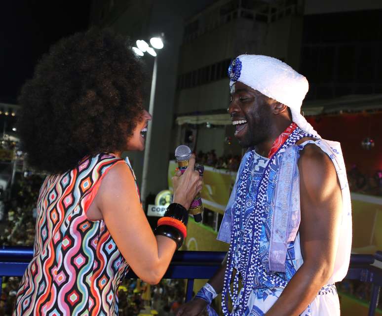 Daniela e L&aacute;zaro Ramos