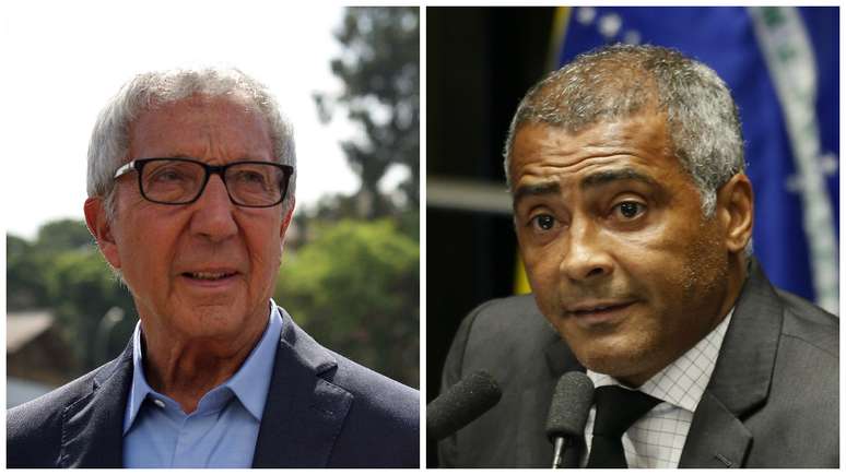 O empres&aacute;rio Abilio Diniz e o senador e ex-jogador Rom&aacute;rio s&atilde;o bem vistos pela oposi&ccedil;&atilde;o da CBF para a pr&oacute;xima elei&ccedil;&atilde;o