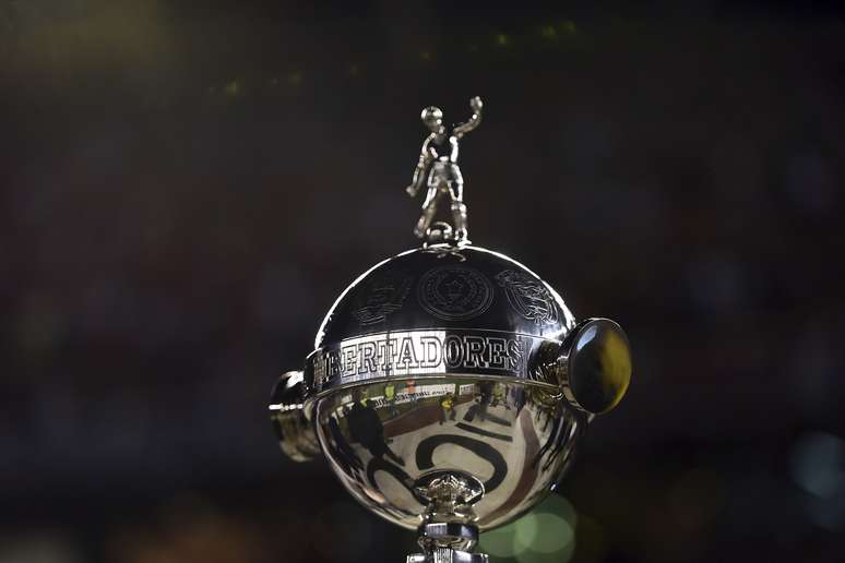 O troféu da Copa Libertadores da América