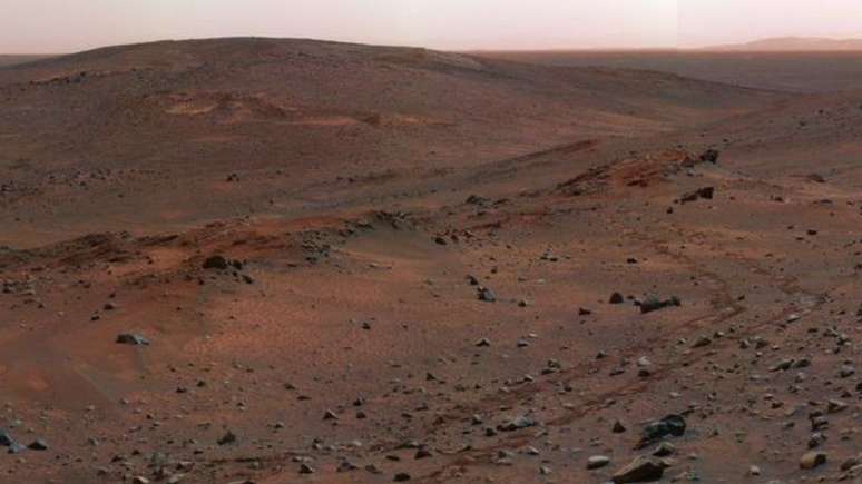 Marte é um planeta de condições extremas - as temperaturas vão de -80°C a 20°C