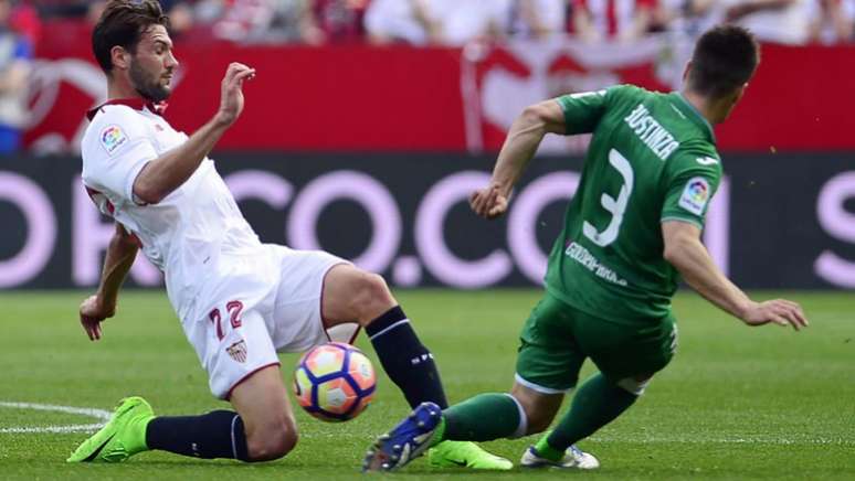Tropeçou! Sevilla não conseguiu superar o Leganés neste sábado (Foto: AFP)