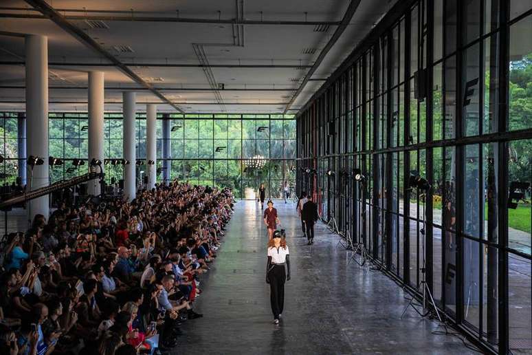 Desfile da Ellus no São Paulo Fashion Week