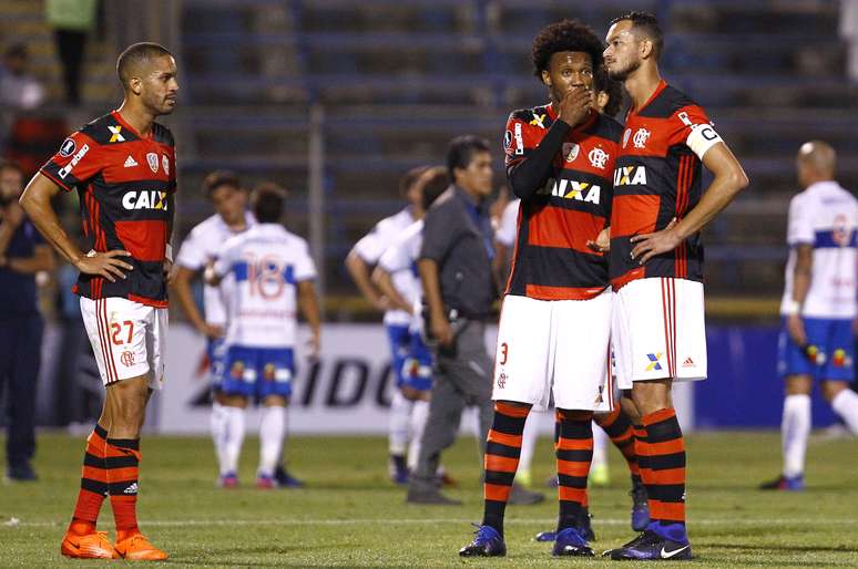 Zé Ricardo lamentou falha de marcação do Flamengo no gol sofrido em Santiago, no Chile