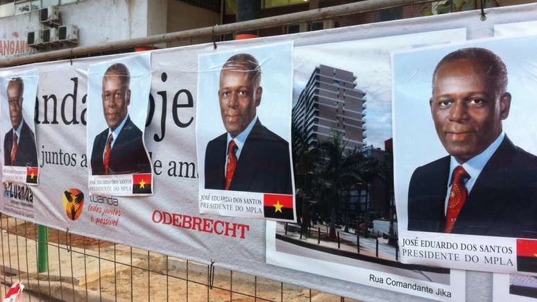 Presidente angolano está no comando do país desde 1979