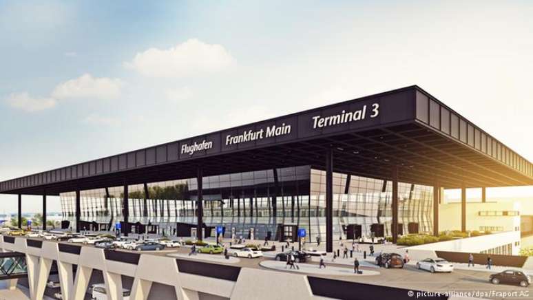 Simulação mostra como será o Terminal 3 de Frankfurt, operado pela Fraport