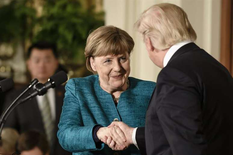Angela Merkel e Donald Trump se reuniram na Casa Branca nesta sexta-feira, 17/03/2017