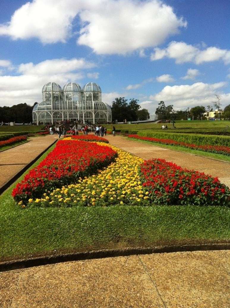 O Jardim Botânico foi um dos parques construídos na gestão Lerner em Curitiba