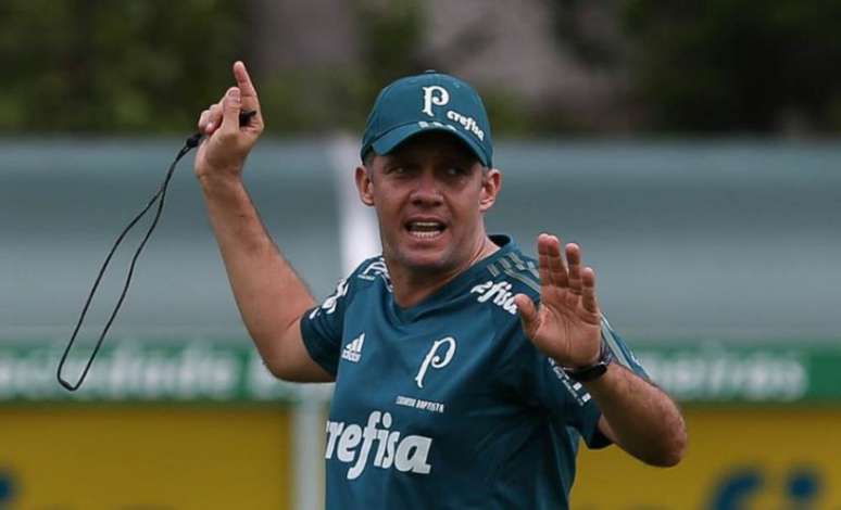 Eduardo Baptista deve dar chances a atletas que jogaram menos nesta partida (Foto: Agência Palmeiras)