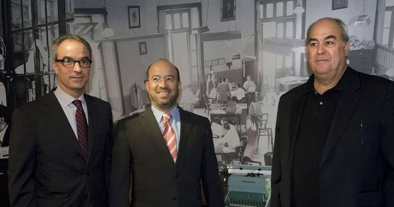 João Roberto, José Roberto e Roberto Irineu: comandantes do Grupo Globo