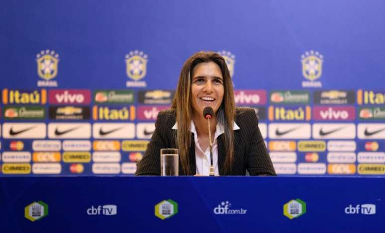 Emily Lima, técnica da Seleção feminina (Foto: Kim Saito/CBF)