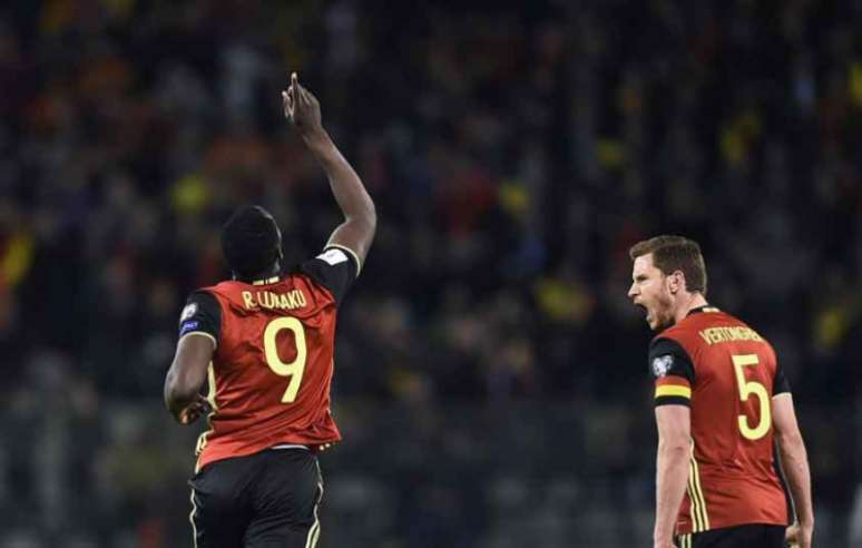 Lukaku marcou o gol de empate da Bélgica (Foto: John Thys / AFP)
