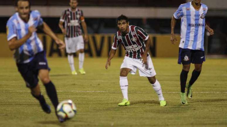 Sornoza marcou um e deu assistência para outro gol do Fluminense (Foto: Luciano Belford/AGIF)