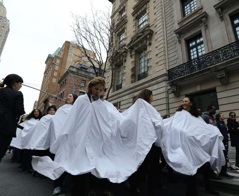 &#039;Eram 60 pessoas ou mais, entre estudantes, professores, gente ligada a arte e gente que não tinha nada a ver com arte, todos unidos...&#039;