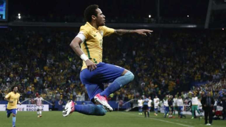 Neymar deu mais um show com a Seleção - Miguel SCHINCARIOL / AFP