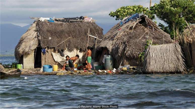 A elevação dos níveis dos oceanos ameaça o futuro do arquipélago de San Blas