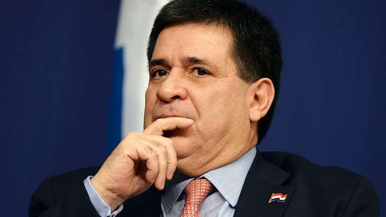 Horácio Cartes é presidente do Paraguai desde 2013