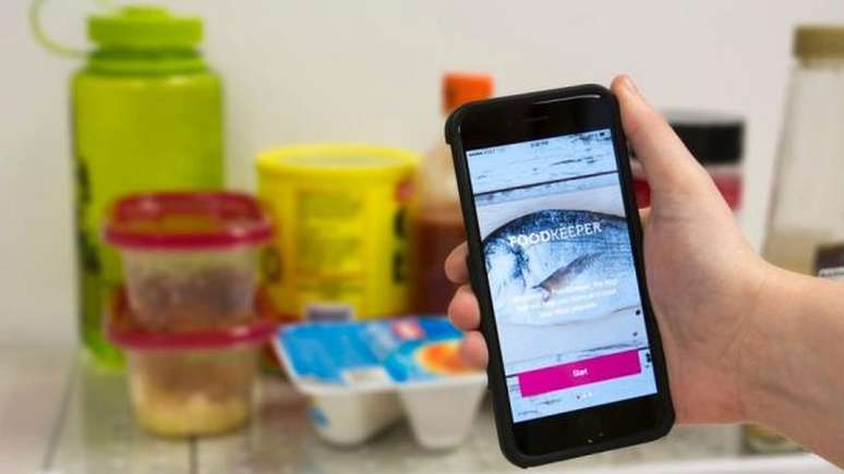 O aplicativo Food Keeper, lançado pela Embrapa, é gratuito e traz dicas para ajudar a manter o frescor e a qualidade dos alimentos
