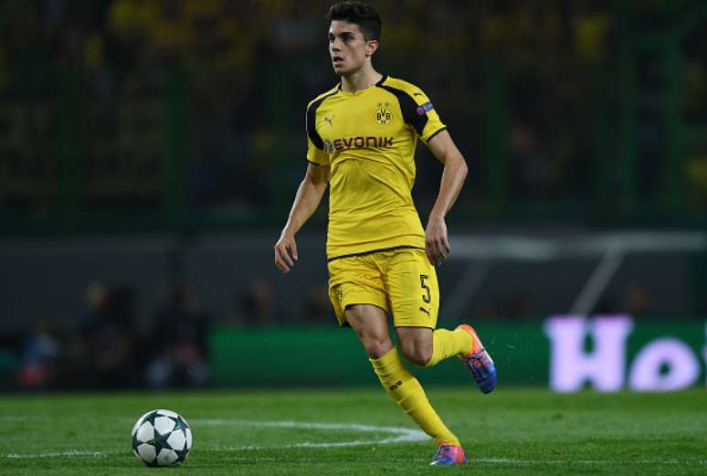 Marc Bartra, do Borussia Dortmund, em imagem de arquivo.