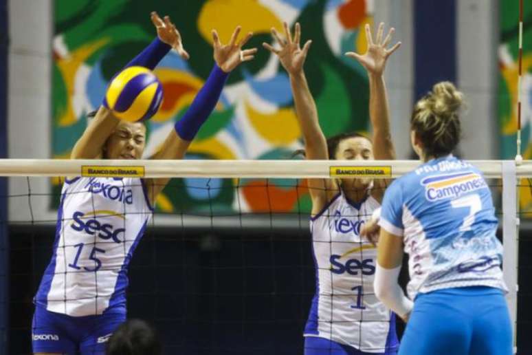 Rexona-Sesc é o atual tetracampeão da Superliga feminina (William Lucas/inovafoto/CBV)