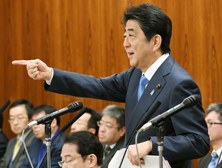 O primeiro do Japão, Shinzo Abe