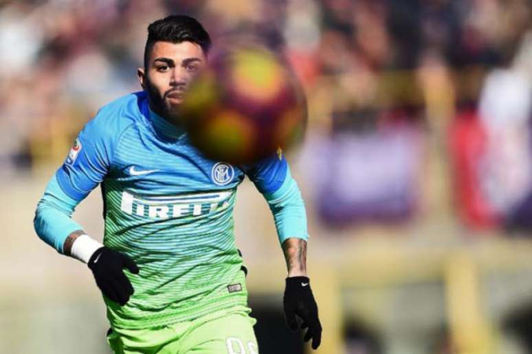 Desde o início da temporada, Gabigol soma apenas 154 minutos pela Inter (Foto: FILIPPO MONTEFORTE / AFP)