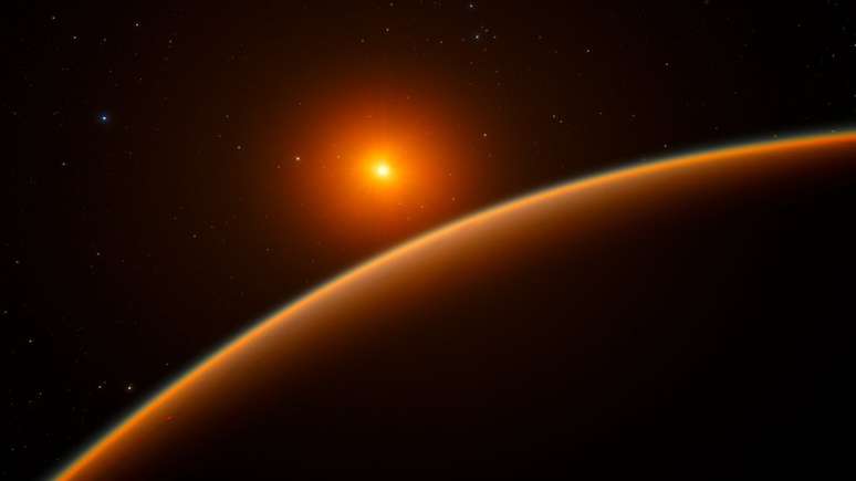 O planeta LHS 1140b, se situa na órbita da estrela anã vermelha LHS 1140