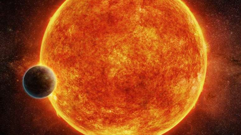 A estrela anã vermelha LHS 1140 gira mais lentamente e emite menos radiação de alta energia que outras estrelas semelhantes