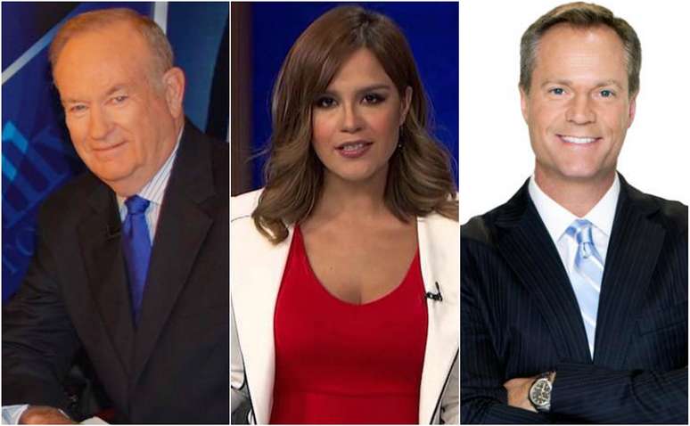 Bill O´Reilly, Karla Amezonla e Chris Gailus: uma vítima de assédio entre dois acusados de intimidação sexual