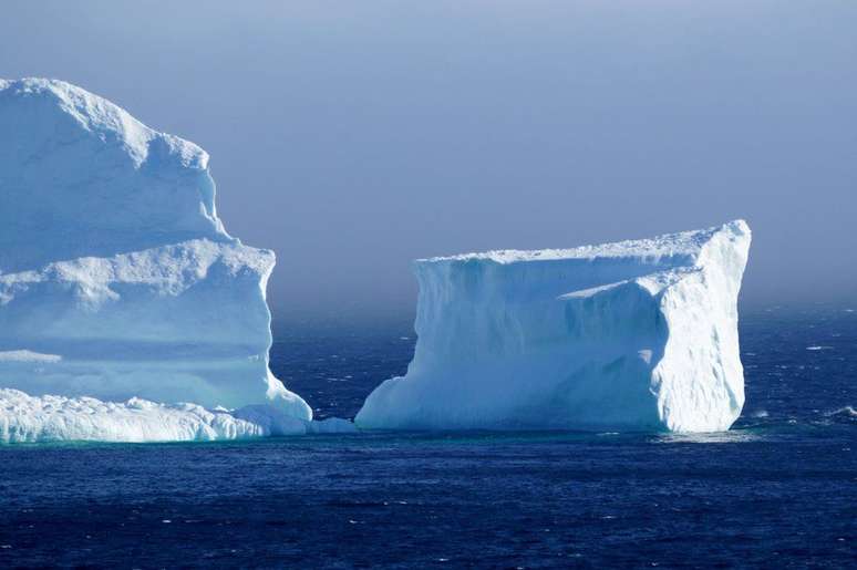 Icebergs encalhados são uma ótima notícia para agências de turismo 