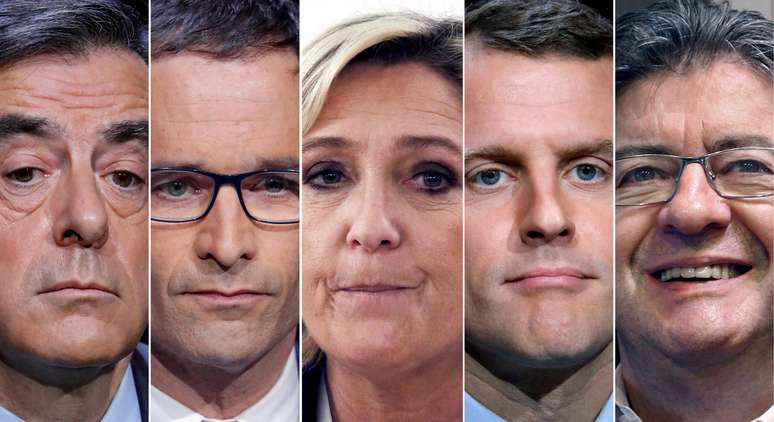 Candidatos às eleições presidenciais na França
