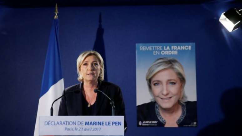 De extrema direita, Le Pen defende o 'Frexit'