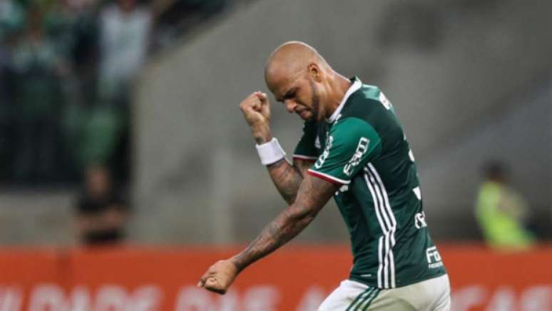 Felipe Melo marcou o gol do Palmeiras contra a Ponte - FOTO: Marcello Zambrana/AGIF