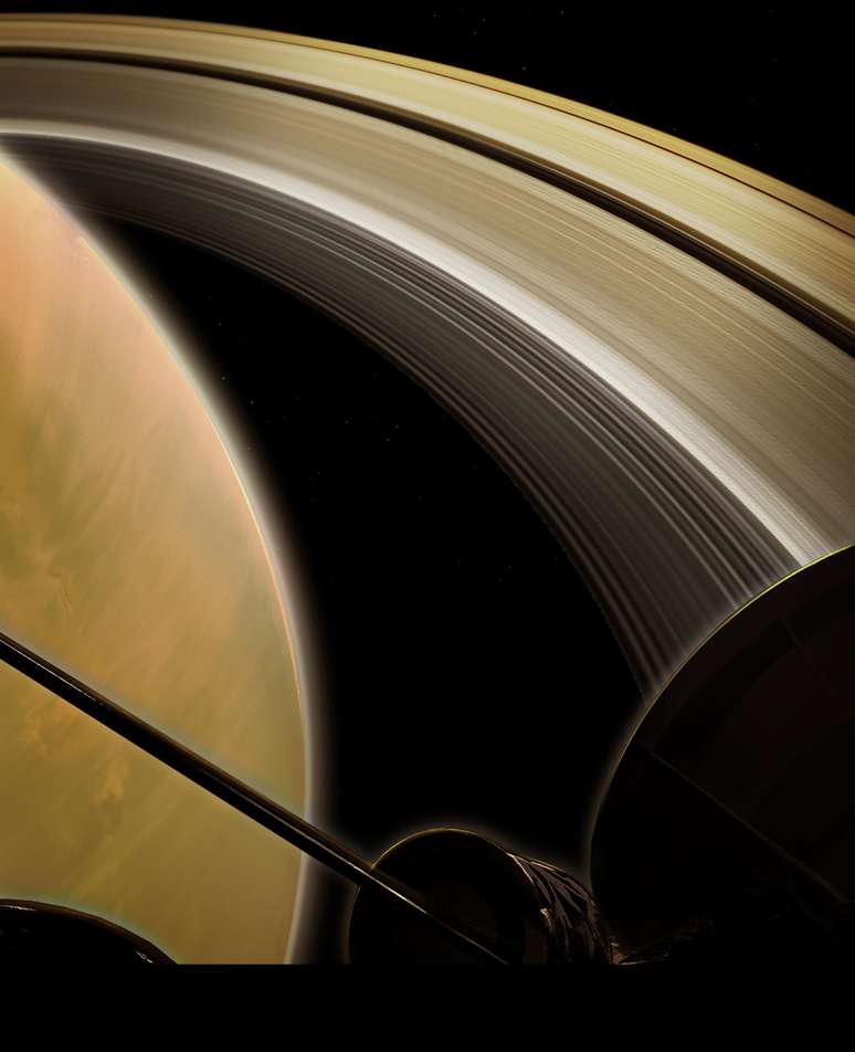 As órbitas finais de Cassini podem revelar as informações mais precisas sobre Saturno